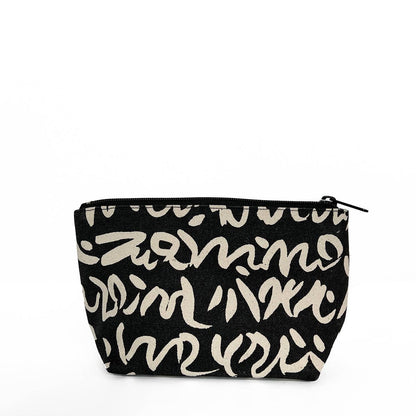 See Design - Travel Pouch Small: Big Smudge Dot Pink/Orange - PMA Store at the Portland Museum of Art, Maine