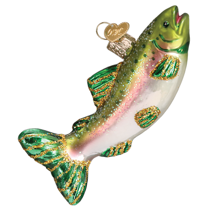 Old World Christmas - Alpine Rainbow Trout - PMA Store at the Portland Museum of Art, Maine