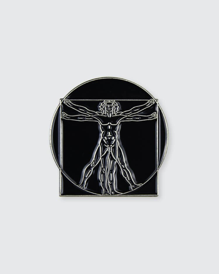 Pin Museum - Vitruvian Man • Enamel Pin