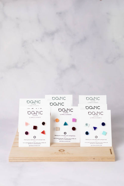 Pamela Coromoto - Basic - Mini Earrings Set (5) - Colorful Palette: Yellow Palette