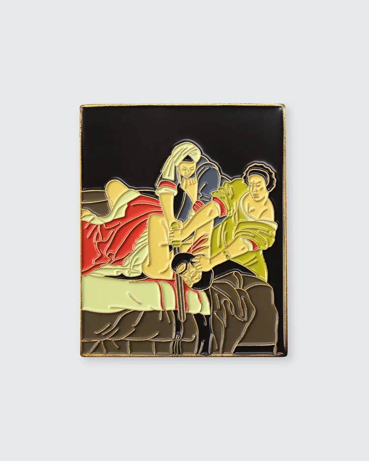 Pin Museum - Judith Slaying Holofernes • Enamel Pin
