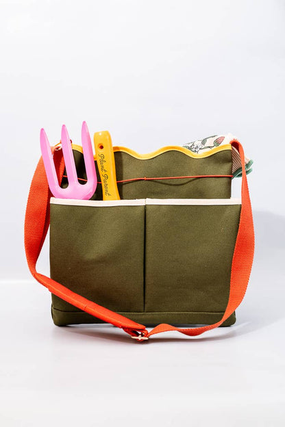 Ban.do - Garden Tool Bag, Colorblock - PMA Store at the Portland Museum of Art, Maine