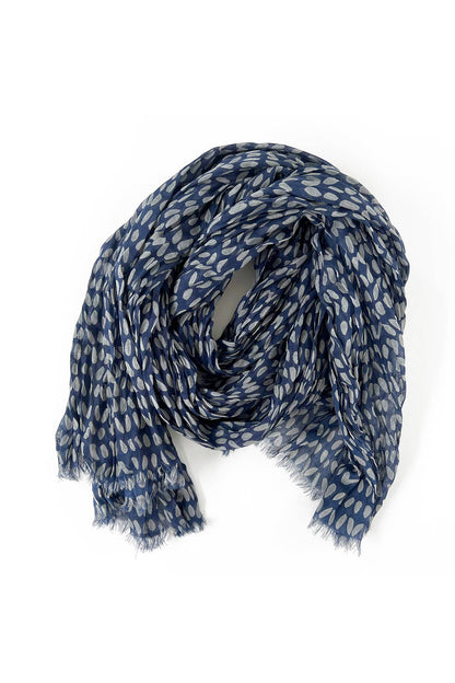 See Design - Cotton Scarf: Notes Yellow/Pink - PMA Store at the Portland Museum of Art, Maine