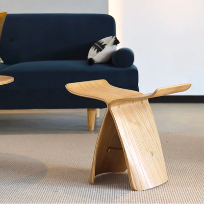 Moderny - Danish Butterfly Table: Ash Log - PMA Store at the Portland Museum of Art, Maine