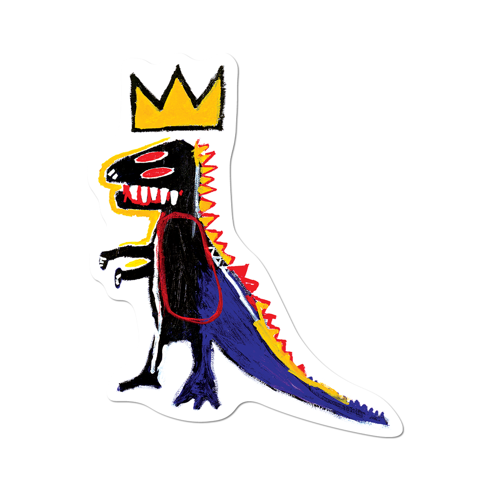 Pez Dispenser by Basquiat (Back to School) - Die-Cut Sticker - PMA Store at the Portland Museum of Art, Maine