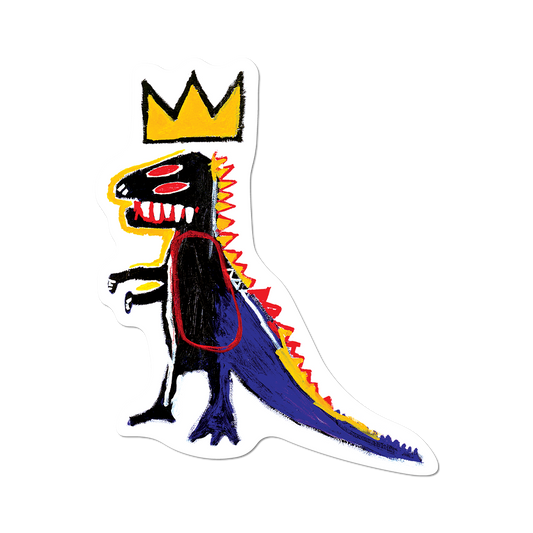 Pez Dispenser by Basquiat (Back to School) - Die-Cut Sticker - PMA Store at the Portland Museum of Art, Maine