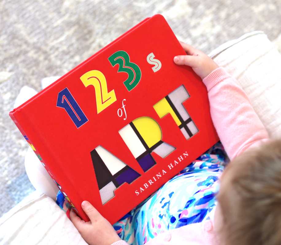 Simon & Schuster - 123s of Art by Sabrina Hahn: Board Books; 48 pages / English - PMA Store at the Portland Museum of Art, Maine