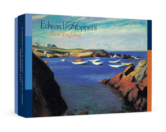 Pomegranate - Edward Hopper's New England Boxed Notecard Assortment - PMA Store at the Portland Museum of Art, Maine