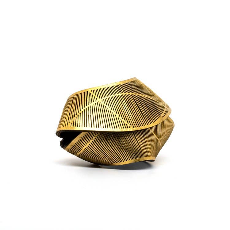 Oropopo - Barnacle Cuff: Gold - PMA Store at the Portland Museum of Art, Maine