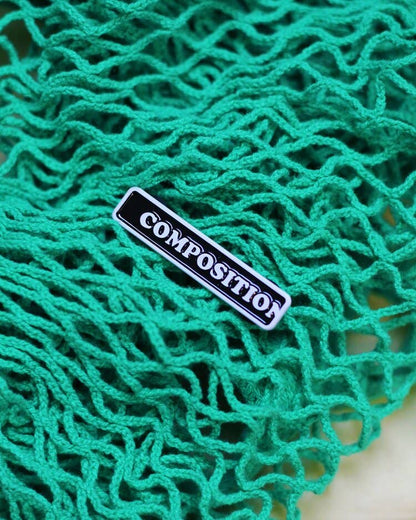 Pin Museum - Composition • Enamel Pin