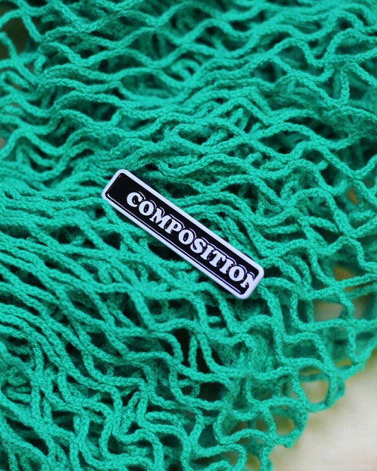Pin Museum - Composition • Enamel Pin