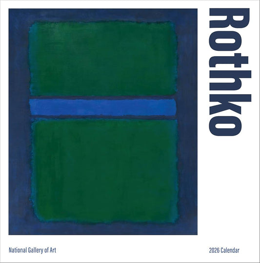 Wall Calendar 2026, Rothko Art, 12 Months, Large Grid Design Featuring 12 Artworks cover image