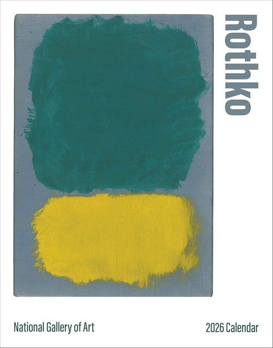 Mini Wall Calendar 2026, Rothko Art, 12 Months, Grid Design Featuring 12 Artworks cover image