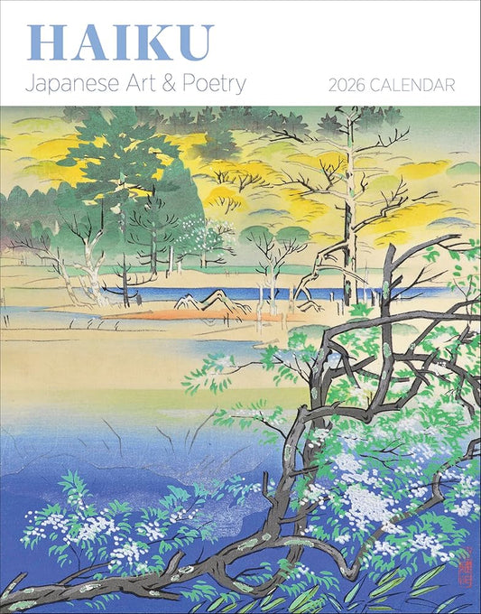 Mini Wall Calendar 2026, Haiku: Japanese Art and Poetry, 12 Months, Grid Design Featuring 12 Artworks cover image