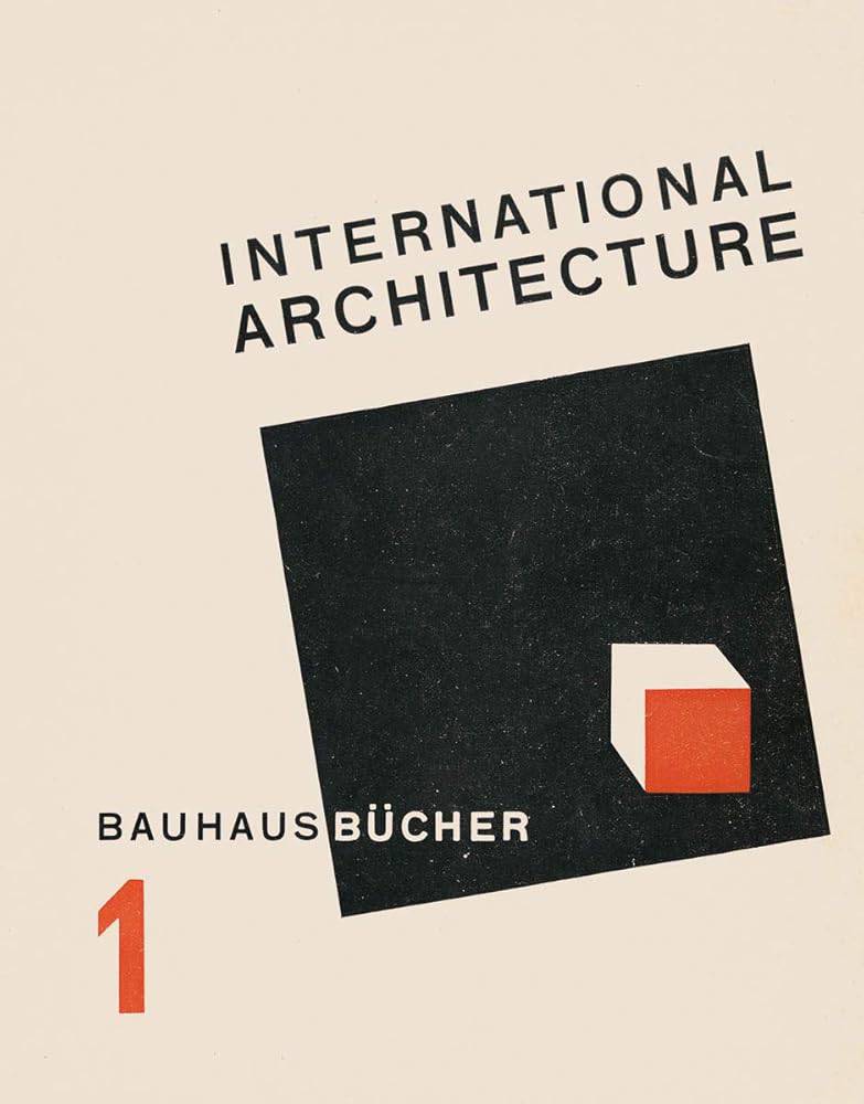 International Architecture: Bauhausbücher 1 cover image