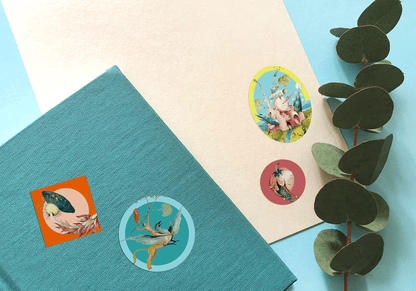 Today is Art Day - Stickers Hieronymus Bosch by Mon Petit Art - PMA Store at the Portland Museum of Art, Maine