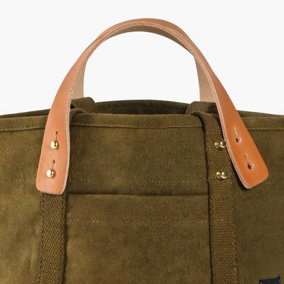 IMMODEST COTTON - Lunch Tote | Olive - PMA Store at the Portland Museum of Art, Maine