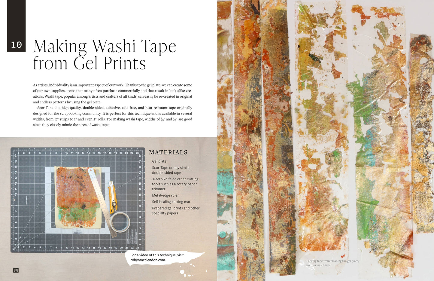 Schiffer Publishing - Gel Plate Printing for Mixed-Media Art - PMA Store at the Portland Museum of Art, Maine