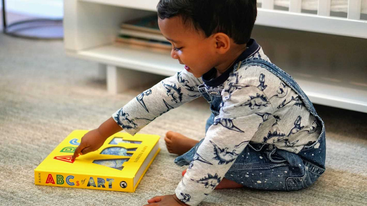 Simon & Schuster - ABCs of Art by Sabrina Hahn: Board Books; 64 pages / English - PMA Store at the Portland Museum of Art, Maine
