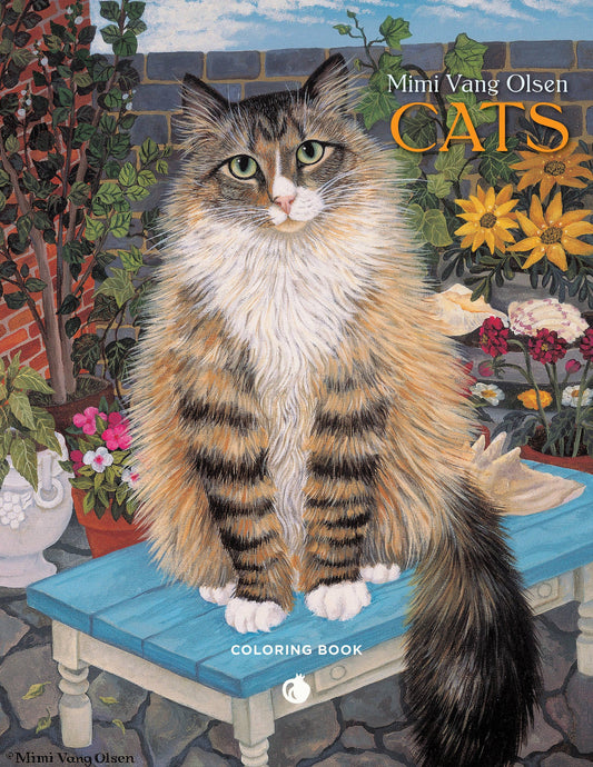Pomegranate - Mimi Vang Olsen: Cats Coloring Book - PMA Store at the Portland Museum of Art, Maine