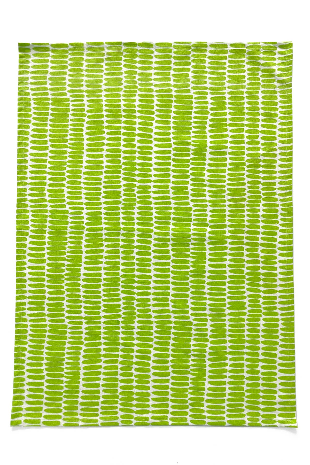 See Design - Tea Towels (Set of 2): Small Totem Aqua/Citron - PMA Store at the Portland Museum of Art, Maine
