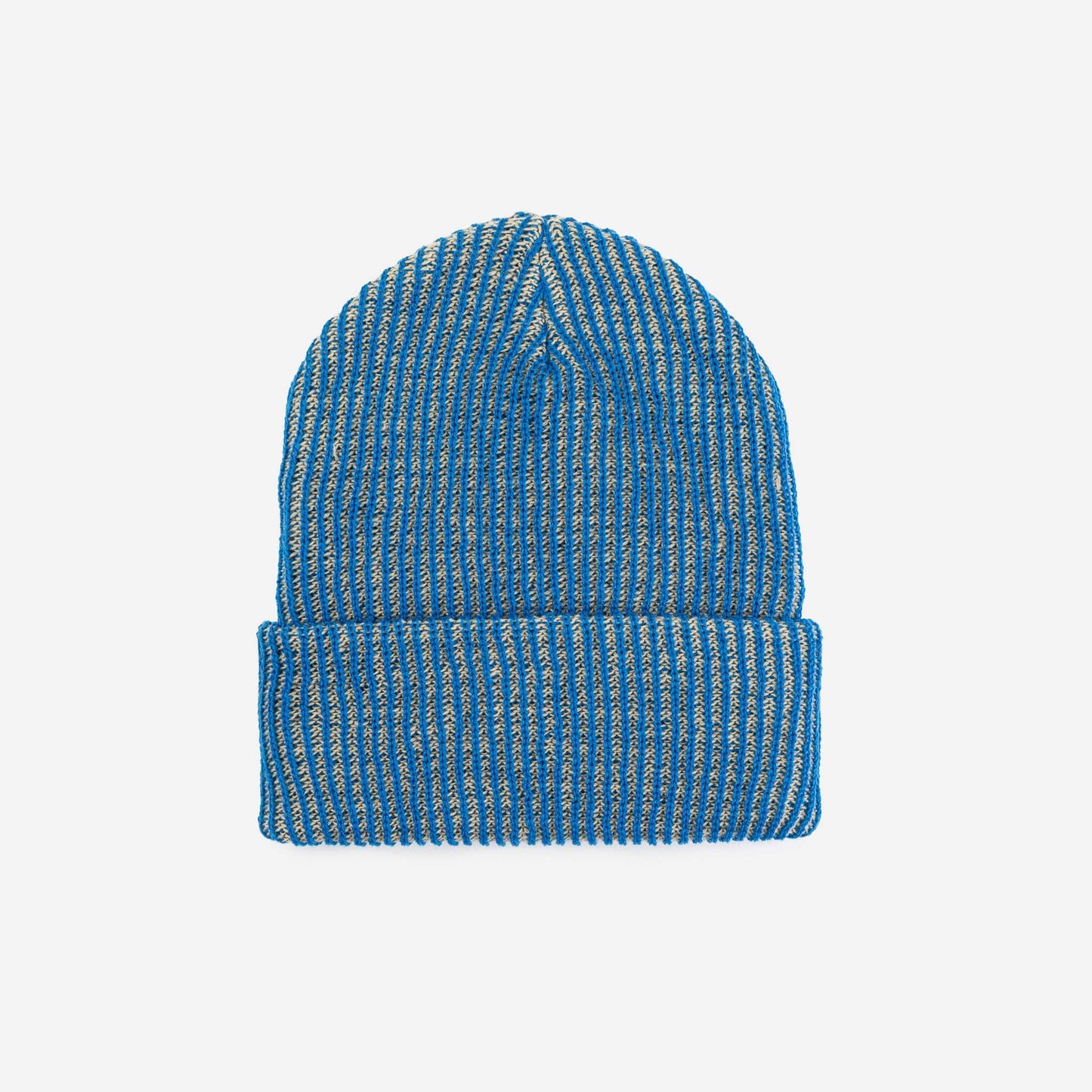 Simple Rib Knit Beanie: Kelly Stone Blue - PMA Store at the Portland Museum of Art, Maine