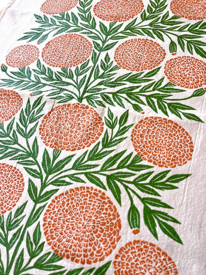 Katharine Watson - Marigold Tea Towel - PMA Store at the Portland Museum of Art, Maine
