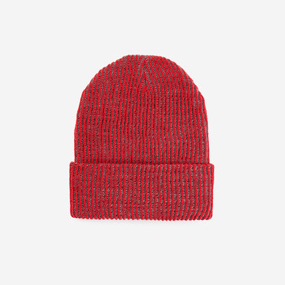 Simple Rib Knit Beanie: Kelly Stone Blue - PMA Store at the Portland Museum of Art, Maine