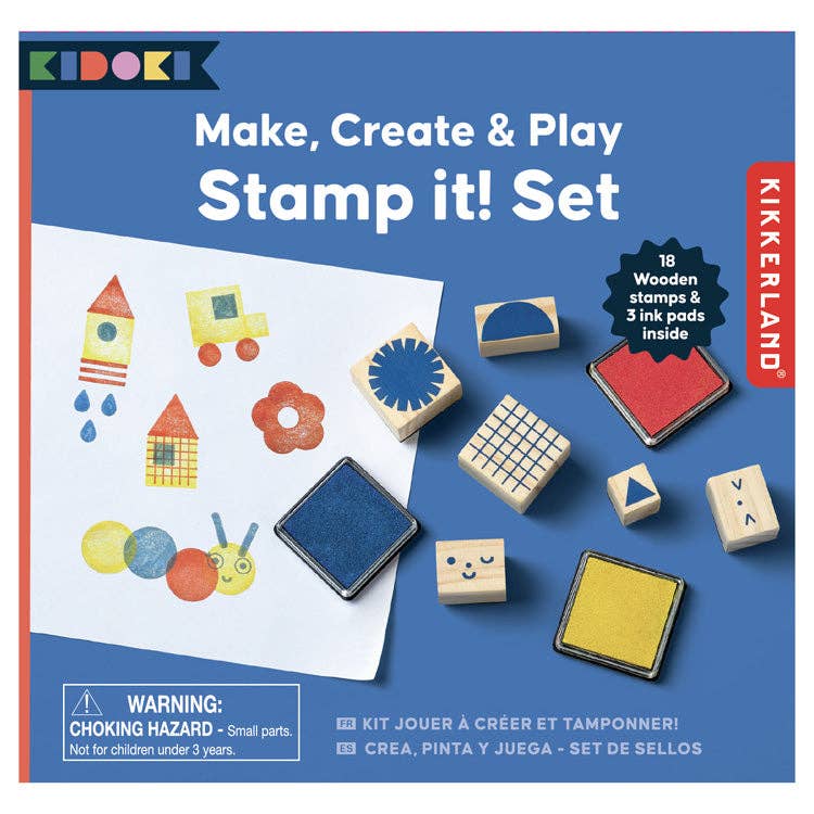Make, Create & Play Stamp It! Set - PMA Store at the Portland Museum of Art, Maine