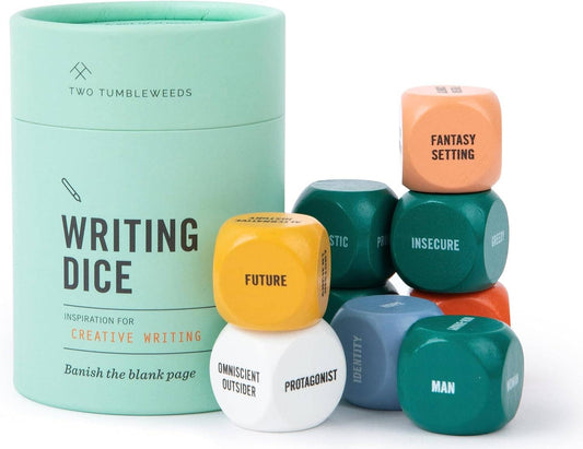 Two Tumbleweeds - Writing Dice - Inspiration for Creative Writing - PMA Store at the Portland Museum of Art, Maine