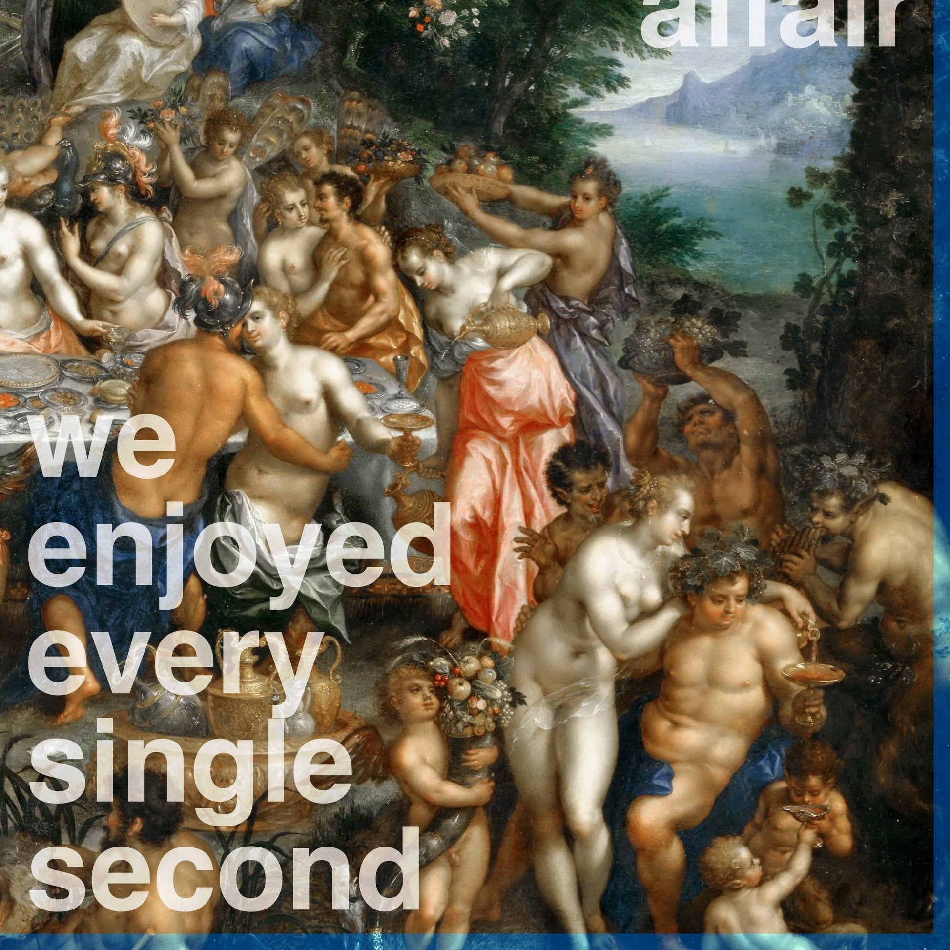 Pictrix Design - "A swell affair" thank-you notecard (A2): Recycled white - PMA Store at the Portland Museum of Art, Maine