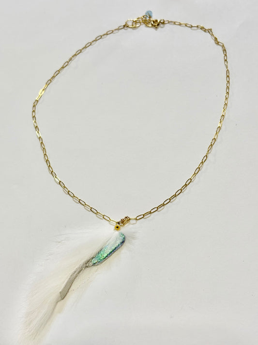 fishing lure necklace 1 - PMA Store at the Portland Museum of Art, Maine