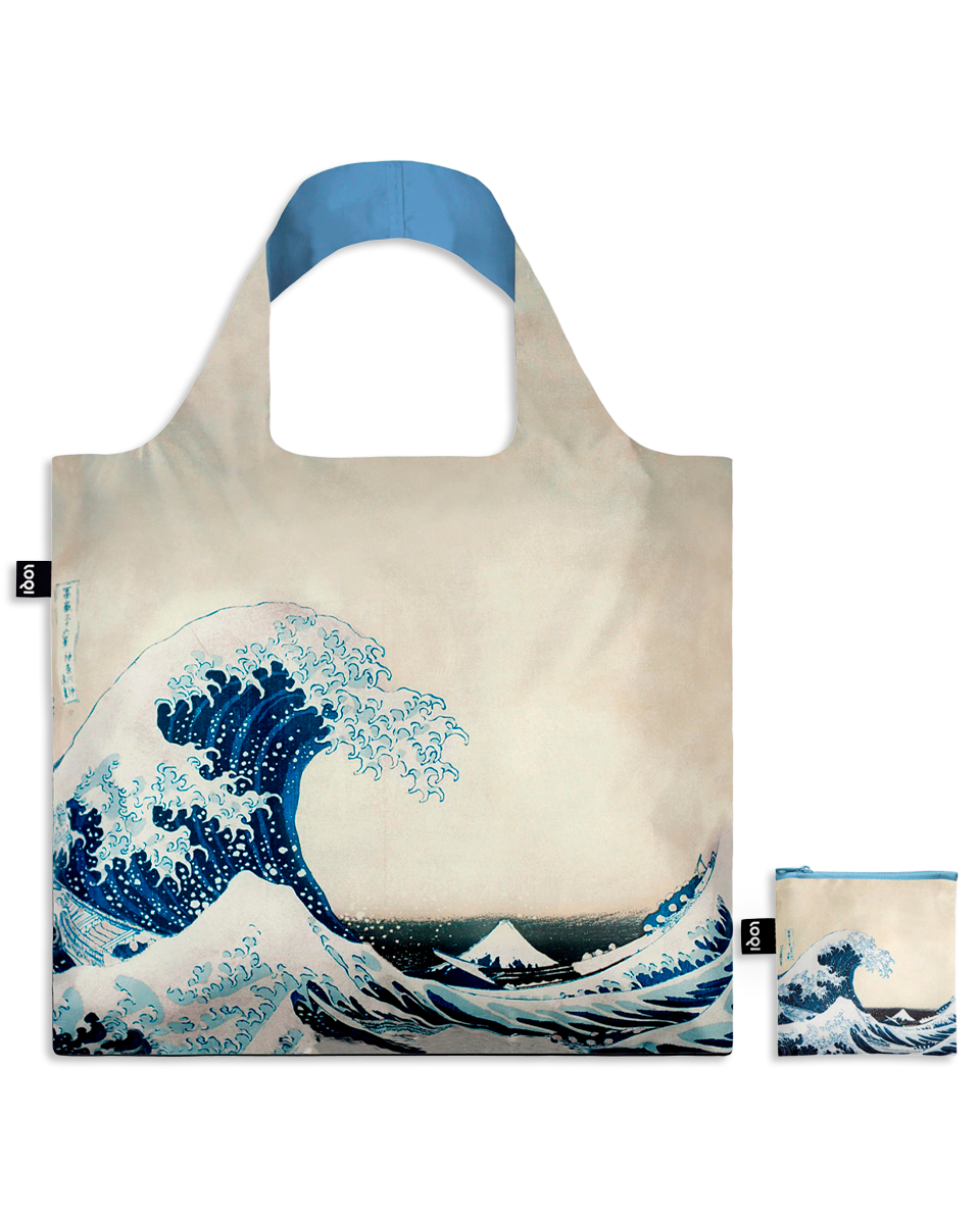 LOQI LLC - The Great Wave Katsushika HokusaiRecycled Bag (Copy) - PMA Store at the Portland Museum of Art, Maine