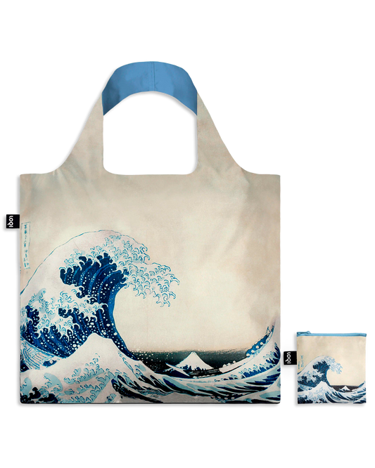 LOQI LLC - The Great Wave Katsushika HokusaiRecycled Bag (Copy) - PMA Store at the Portland Museum of Art, Maine