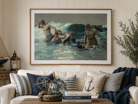 Undertow Winslow Homer 18x 24 Poster