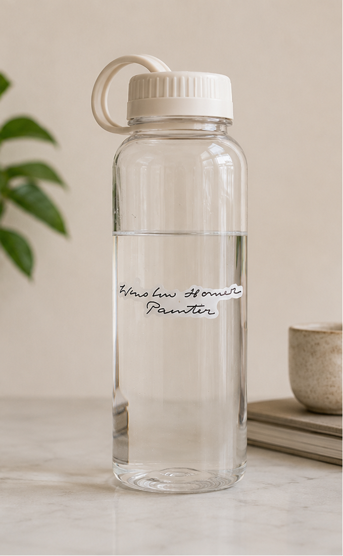 Winslow Homer Painter Clear Sticker