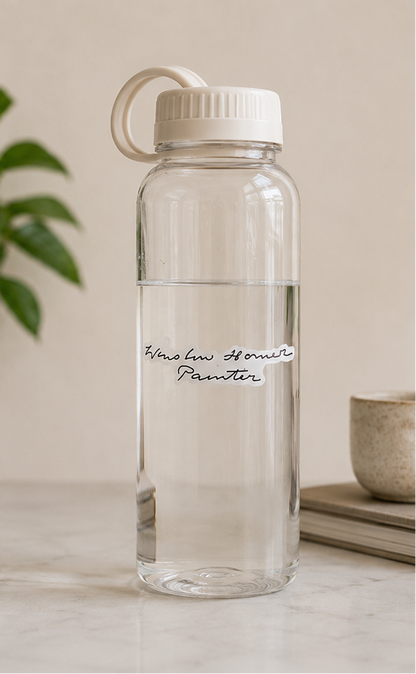 Winslow Homer Painter Clear Sticker