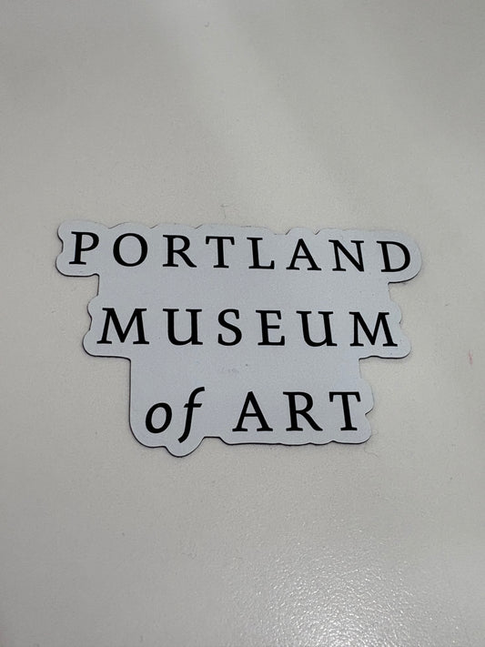 PMA Wordmark Magnet - PMA Store at the Portland Museum of Art, Maine