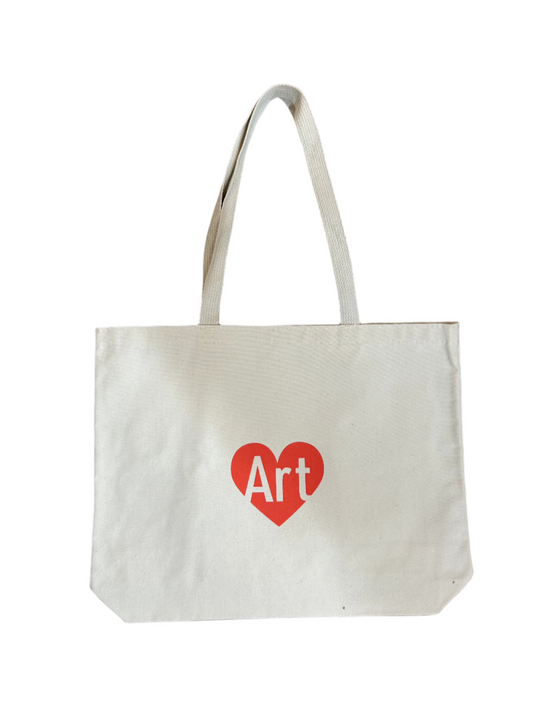 2023 Art is the Heart Tote - PMA Store at the Portland Museum of Art, Maine