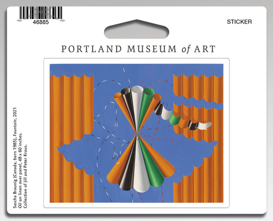 Fountain by Sascha Braunig Sticker