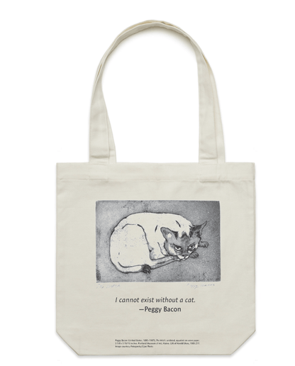 Peggy Bacon tote - PMA Store at the Portland Museum of Art, Maine