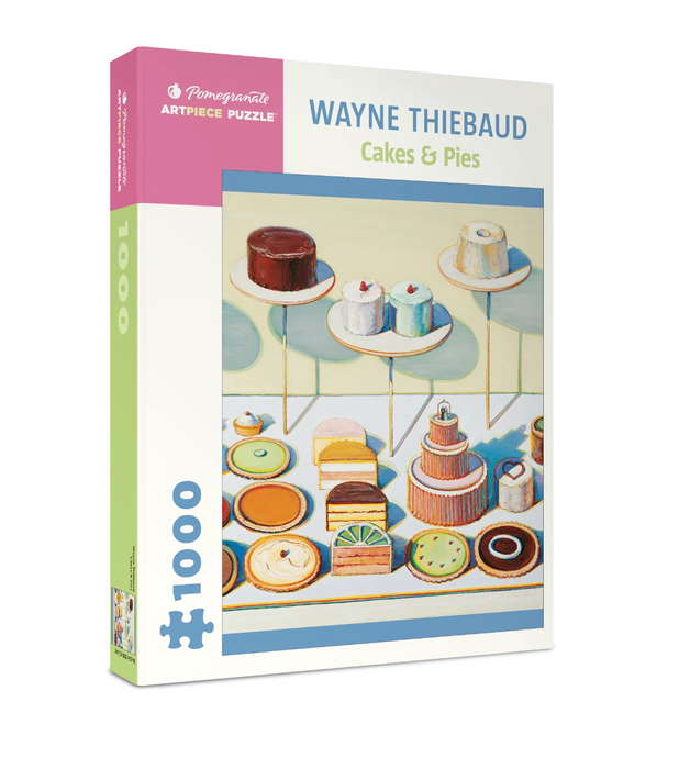 Wayne Thiebaud Cakes & Pies 1000 piece Puzzle