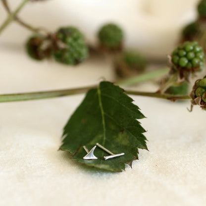 Blackberry Thorn + Bramble Mis-match Studs Earrings SS