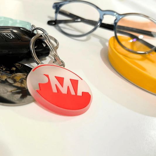 Keychain: PMA Logo Silicone - PMA Store at the Portland Museum of Art, Maine