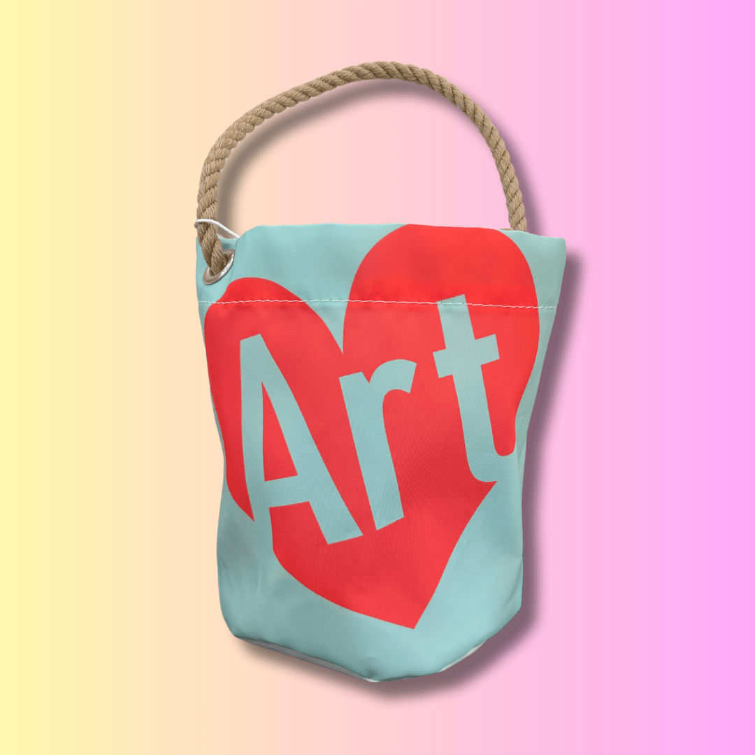 Art is the Heart Bucket Bag - PMA Store at the Portland Museum of Art, Maine