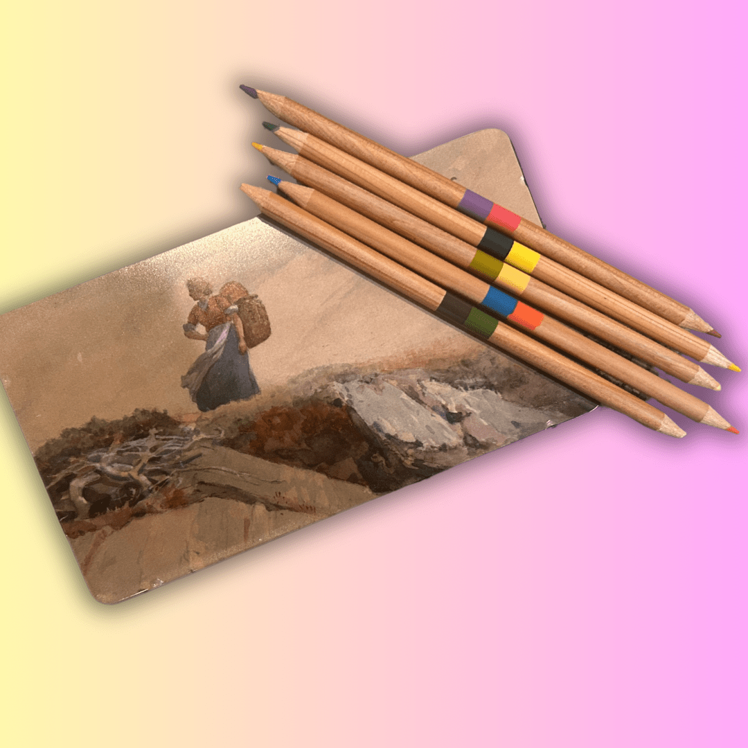 HOMER PMA DUAL COLORED PENCIL KIT - PMA Store at the Portland Museum of Art, Maine