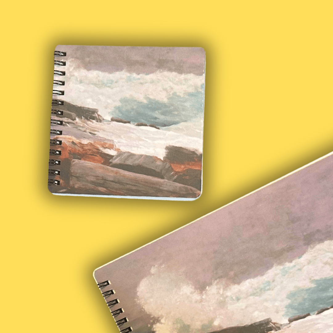 Small WeatherbeatenNotebook 5x5 - PMA Store at the Portland Museum of Art, Maine