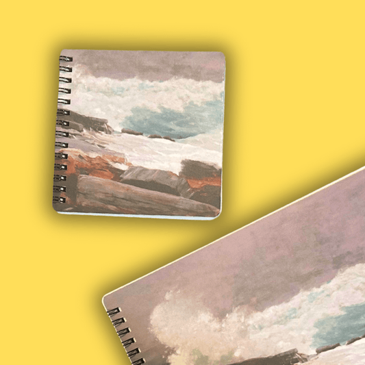 Small WeatherbeatenNotebook 5x5 - PMA Store at the Portland Museum of Art, Maine