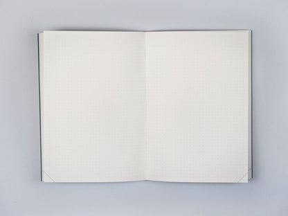 Burnt Peach Shadow Brush Lay Flat Notebook - PMA Store at the Portland Museum of Art, Maine
