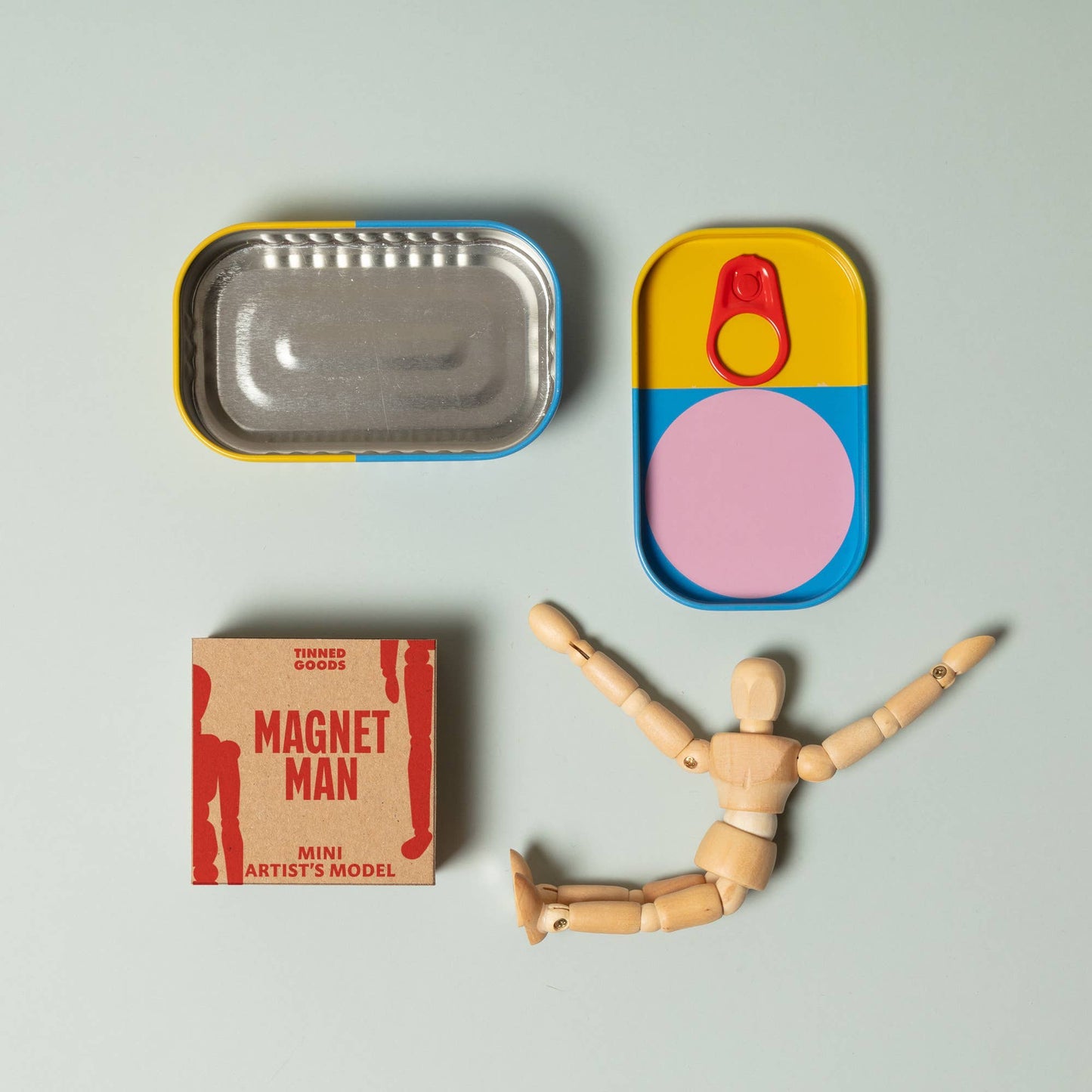 Block Design US - Tinned Goods - Mini Man